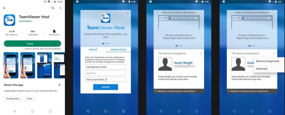 Jak používat dálkové ovládání TeamViewer k řešení problémů se systémem Android na dálku - Android