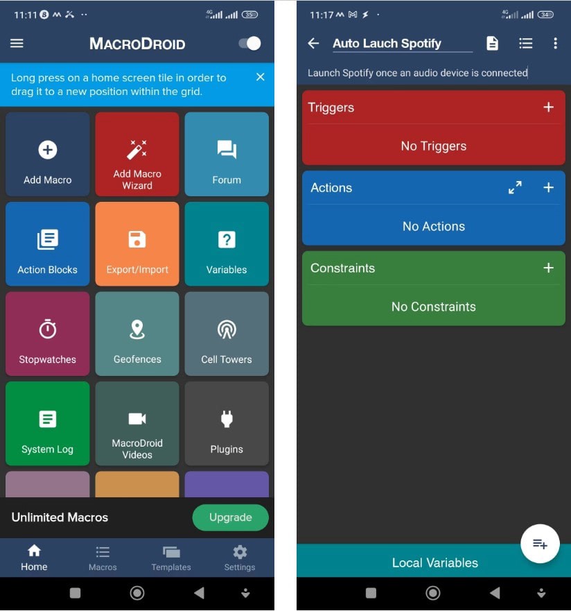 Automatizujte jakýkoli úkol na Androidu jednoduchým způsobem: Jak začít s MacroDroidem - Android 