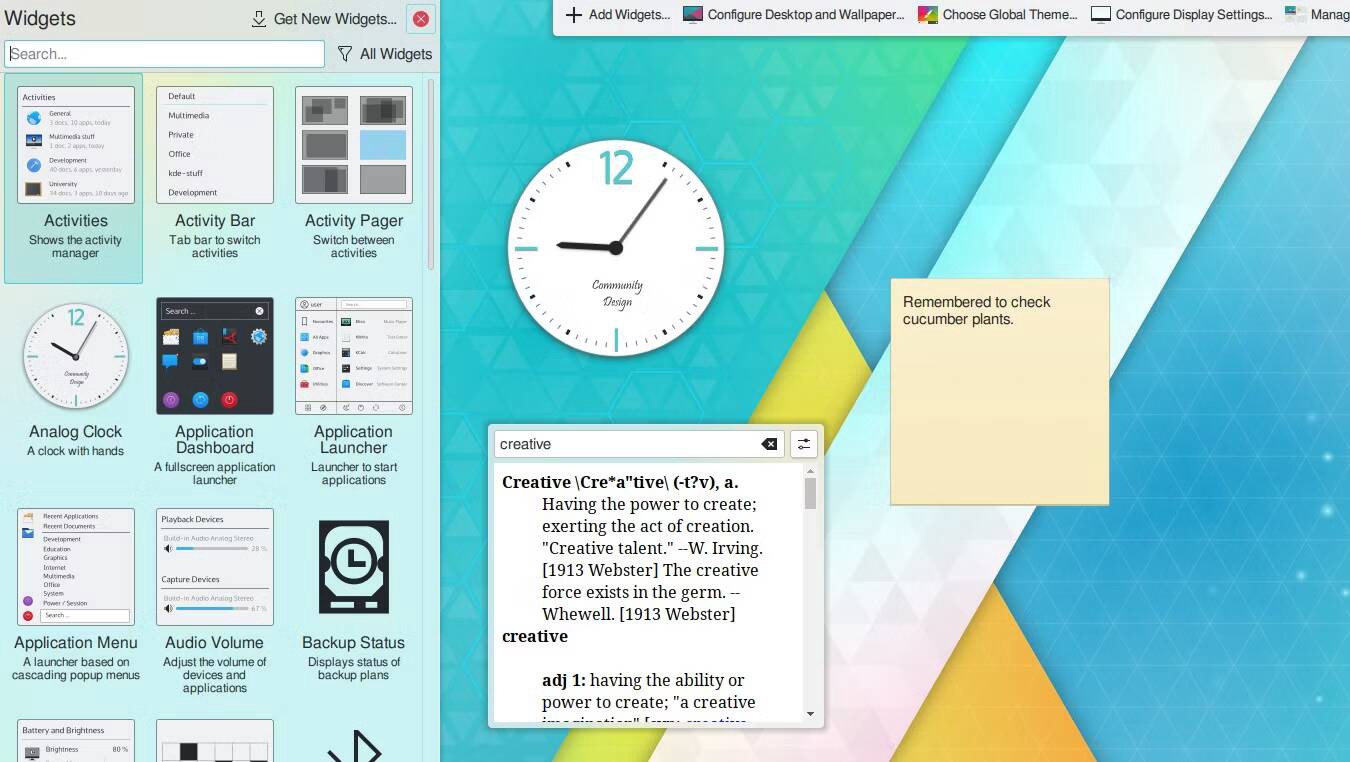 Způsoby, jak vám KDE Plasma připomíná, že práce s počítačem může být zábava – Linux 