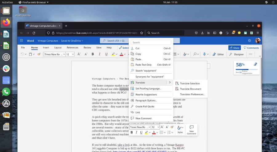 Nainstalujte Microsoft Office na Linux - Linux 