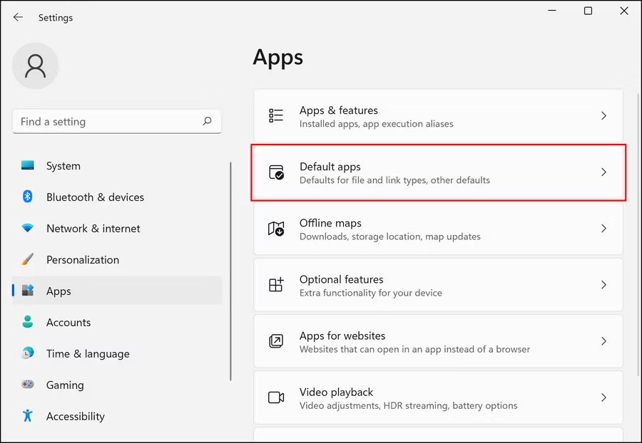Výchozí aplikace Windows 11: jak je změnit a co dělat, když to nejde?  - Okna 
