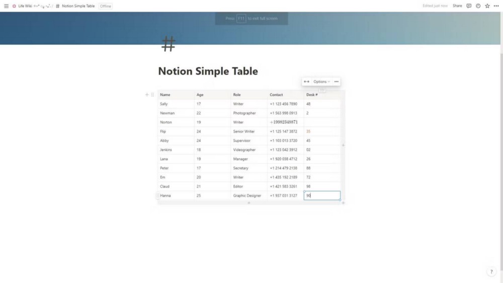 Co jsou to Notion Simple Tables?  Vše, co potřebujete vědět - vysvětlení 