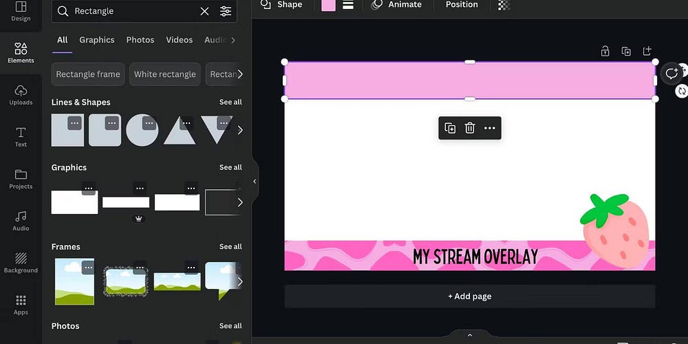 Jak vytvořit Twitch Overlays během živého vysílání na Canva - Návody 