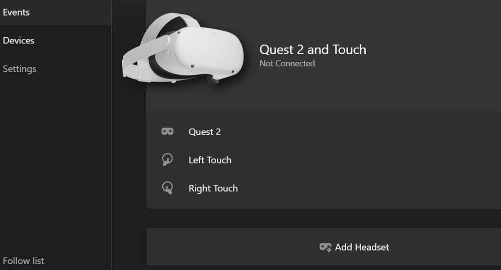 Jak proměnit Oculus Quest 2 na VR headset pro Windows PC - Windows 