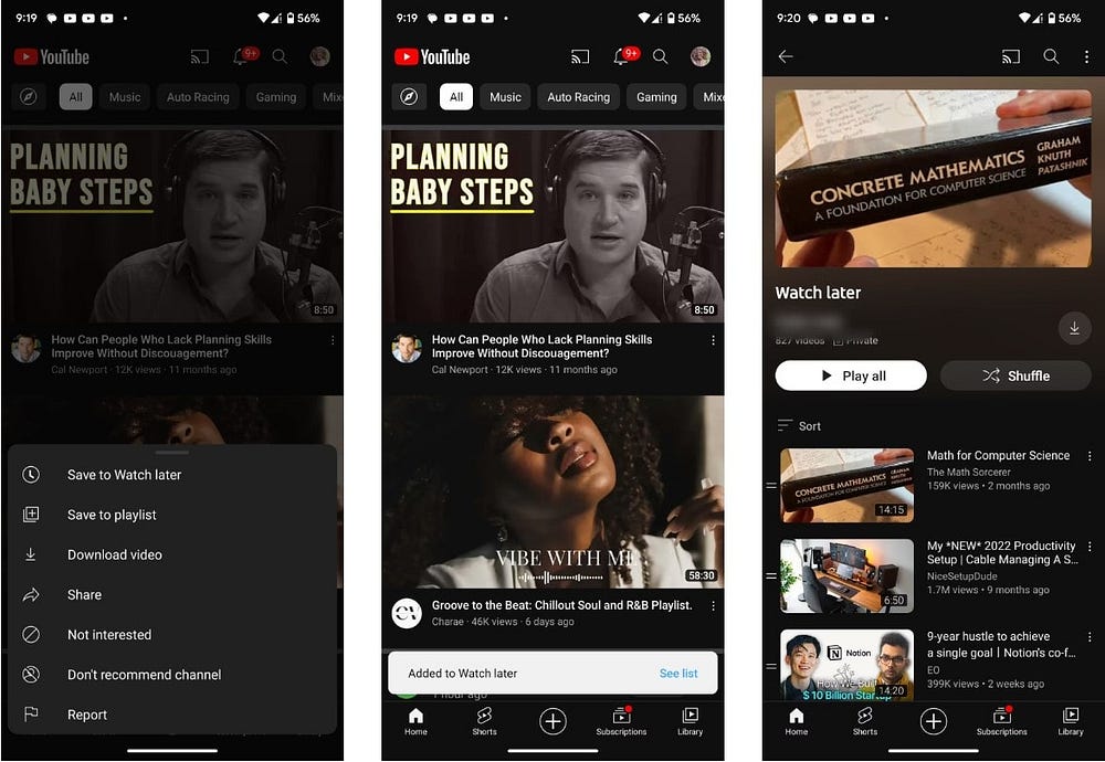 Klíčové funkce YouTube pro Android, které vám pomohou získat z aplikace více – Android 