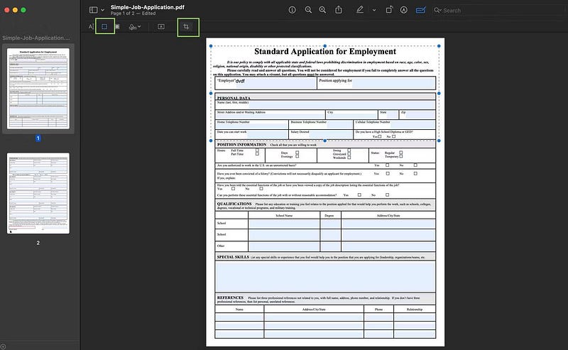 Funkce macOS, které usnadňují vyplňování formulářů - Mac 