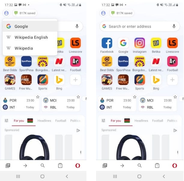 Jak změnit výchozí vyhledávač v nejoblíbenějším prohlížeči Android - Android 