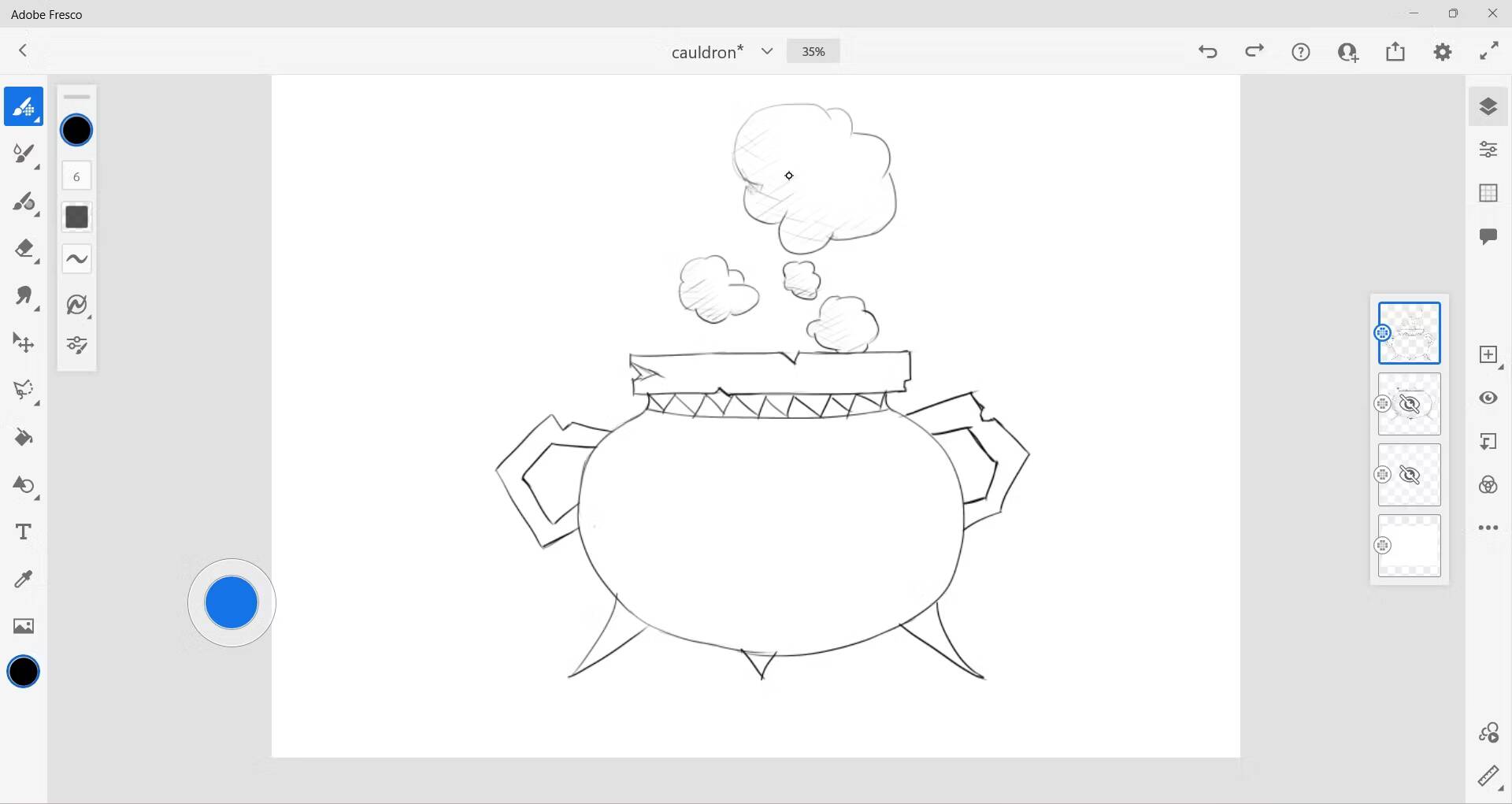 adobe fresco okna |  Nejlepší alternativy Procreate dostupné pro Android a Windows pro vytváření uměleckých obrázků
