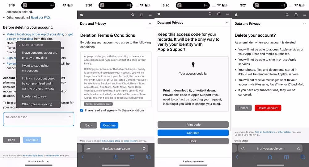 iOS |  Váš účet Apple 2 |  1gafh5QPGC7NcBSHf5dLIfg DzTechs