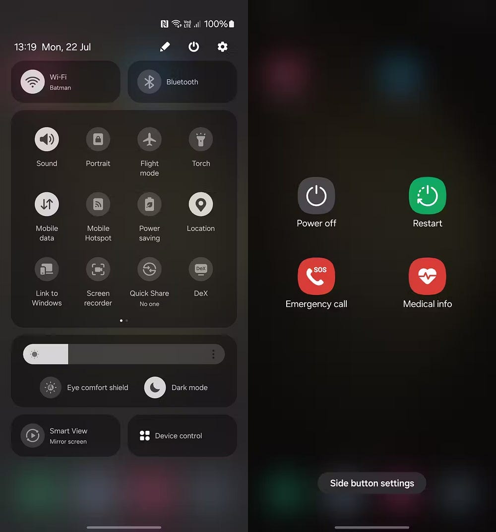 Android |  Není registrován v síti 4 |  14pqPvJAh5dIyk2dlFH Lyw DzTechs