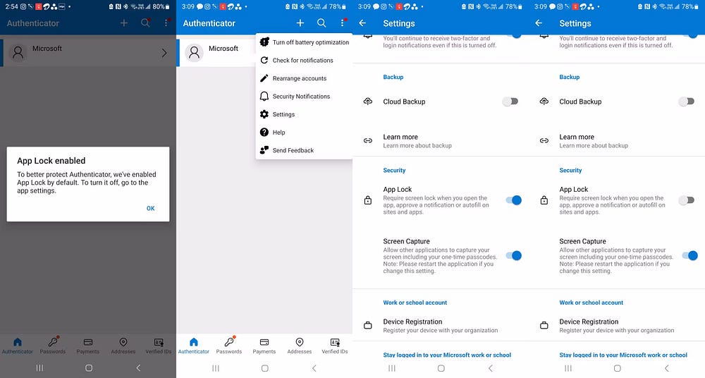 Vysvětlení |  Microsoft Authenticator 4 |  1ulLO31jlaE7mq 9tbHoTww DzTechs