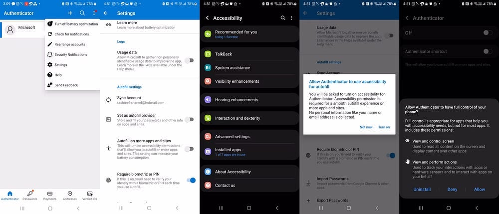 Vysvětlení |  Microsoft Authenticator 13 |  18sJz6pp9lAZ1b4UsYET1dA DzTechs