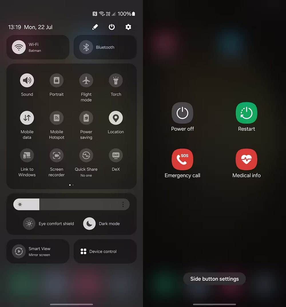 Android |  Není registrován v síti 4 |  14pqPvJAh5dIyk2dlFH Lyw DzTechs