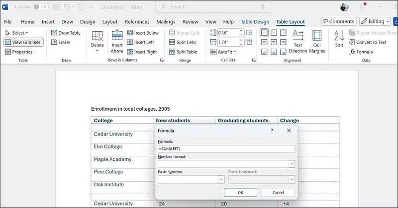 Snadno uspořádejte své informace pomocí tabulek v aplikaci Microsoft Word - 1OIzbW7SR TS3l5 UBzsGkw DzTechs | Vysvětlení