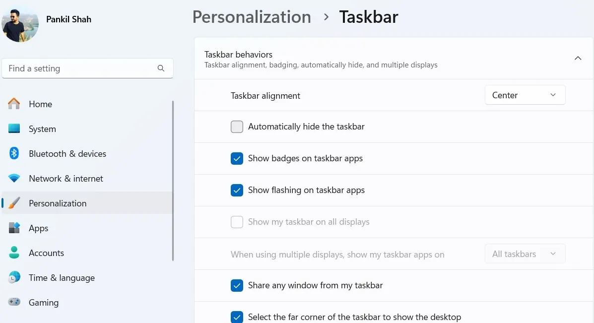 Aplikace nastavení systému Windows 11 Hlasista.