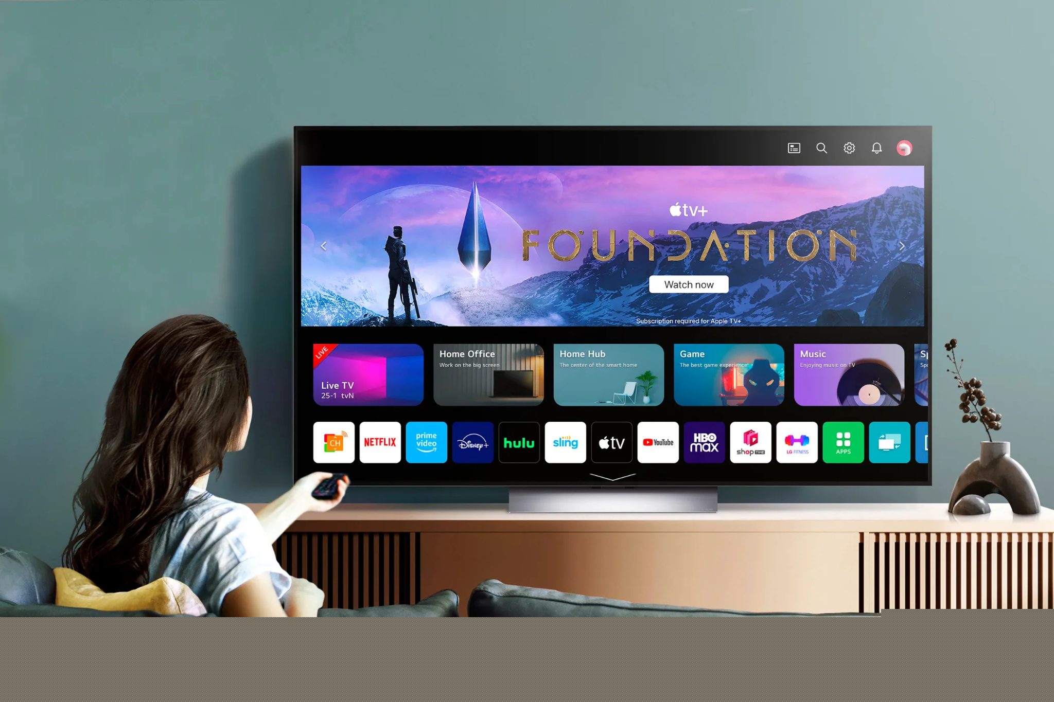LG Smart TV s webOS -Show