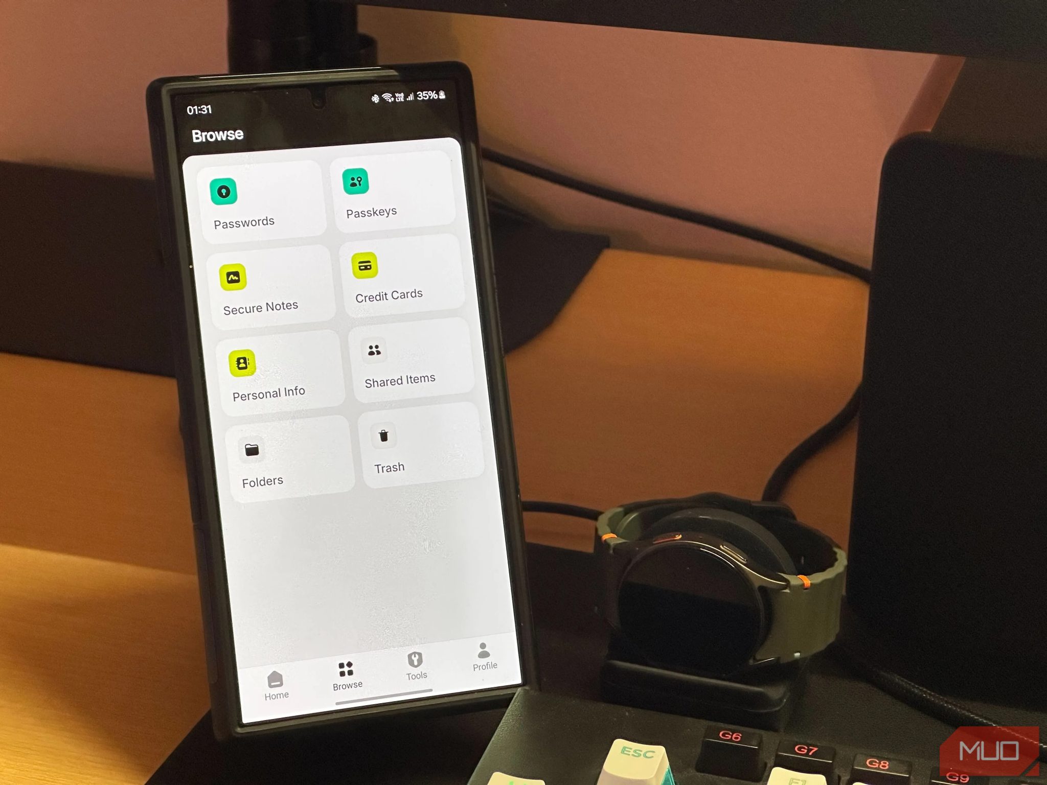 Použijte Nordpass na Ultra Samsung Galaxy S24