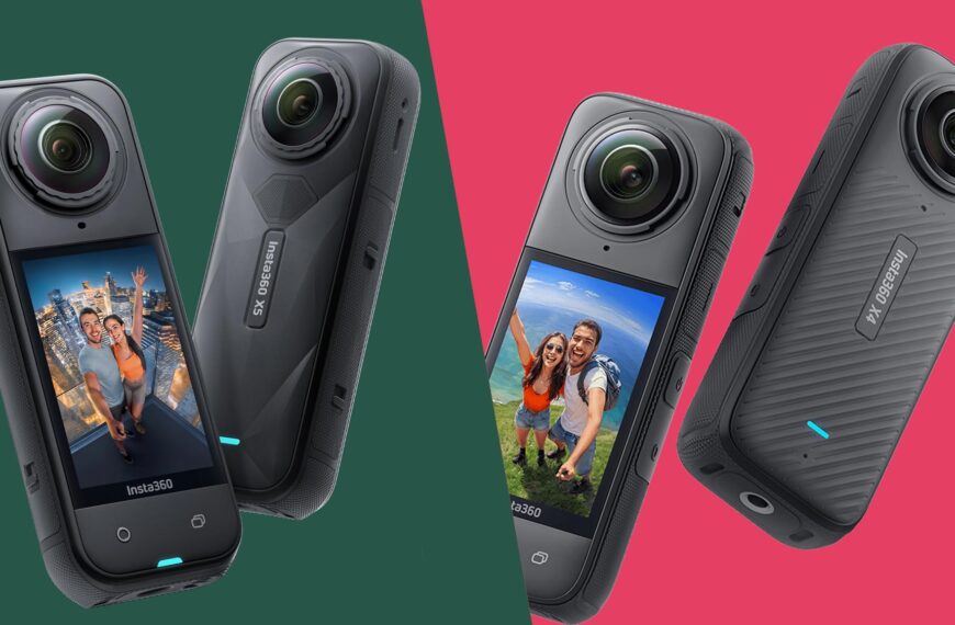 Který září, Insta360 x5 nebo x4 v fotografii 8K při 360 °?