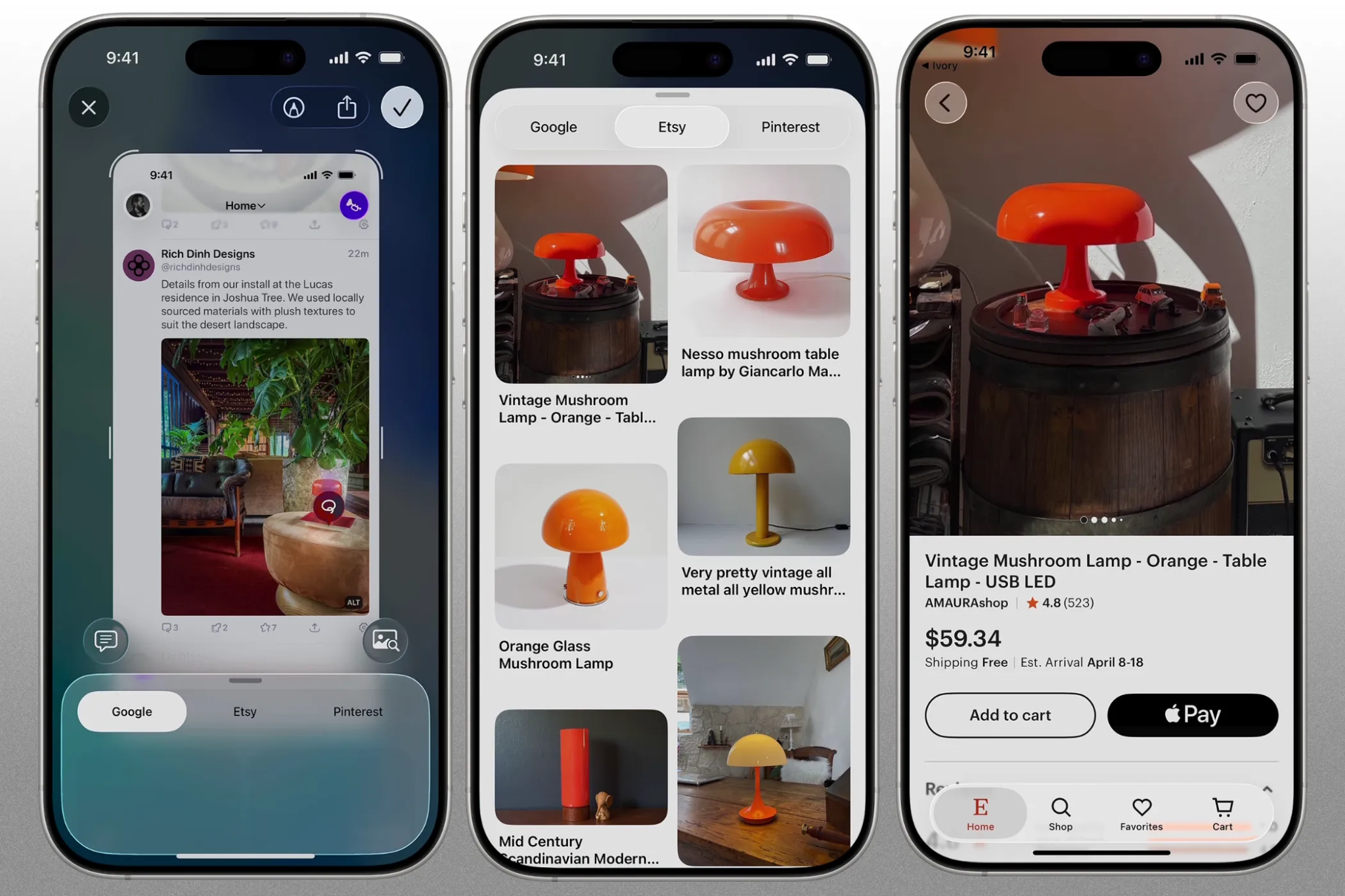 Hledejte fotografie pomocí funkce vizuální inteligence iPhone