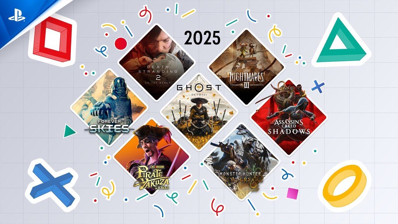 Nadcházející hry v roce 2025 | PS5 - Hry - YouTube