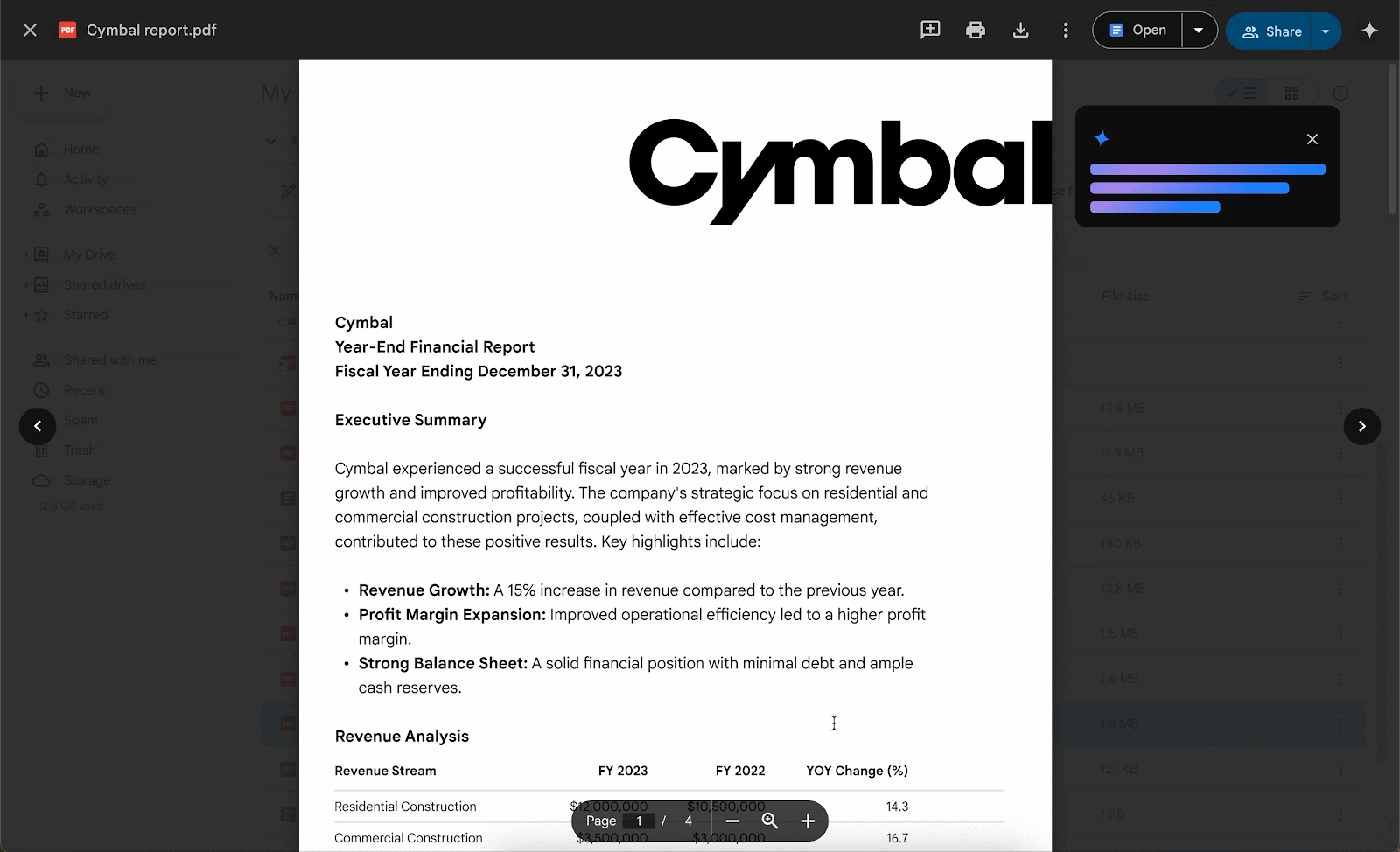 Google Workspace Gemini PDF -Intence