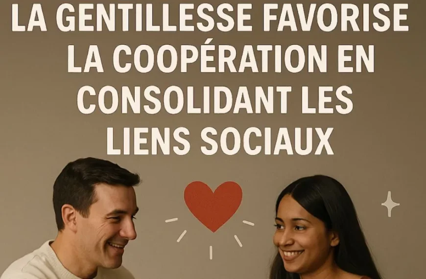 Kindness podporuje spolupráci konsolidací sociálních vazeb