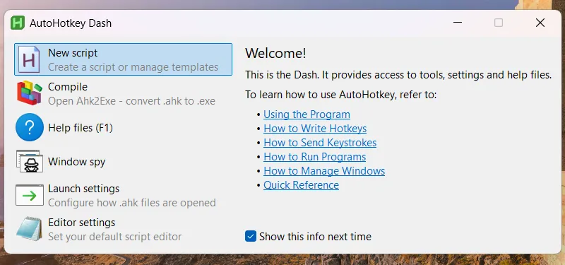 Autohotkey -app pro Windows