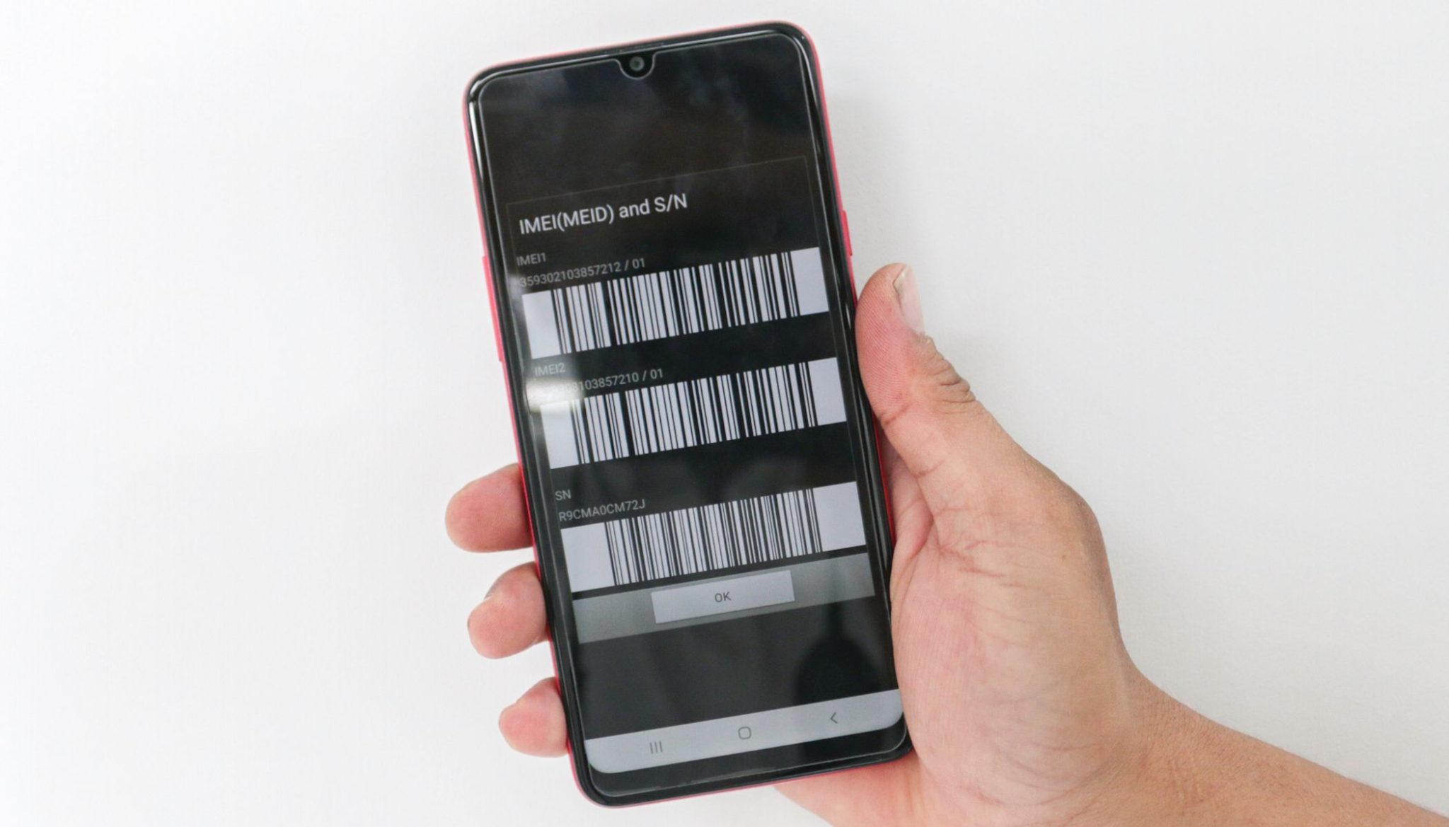 IMEI číslo na telefonu Android
