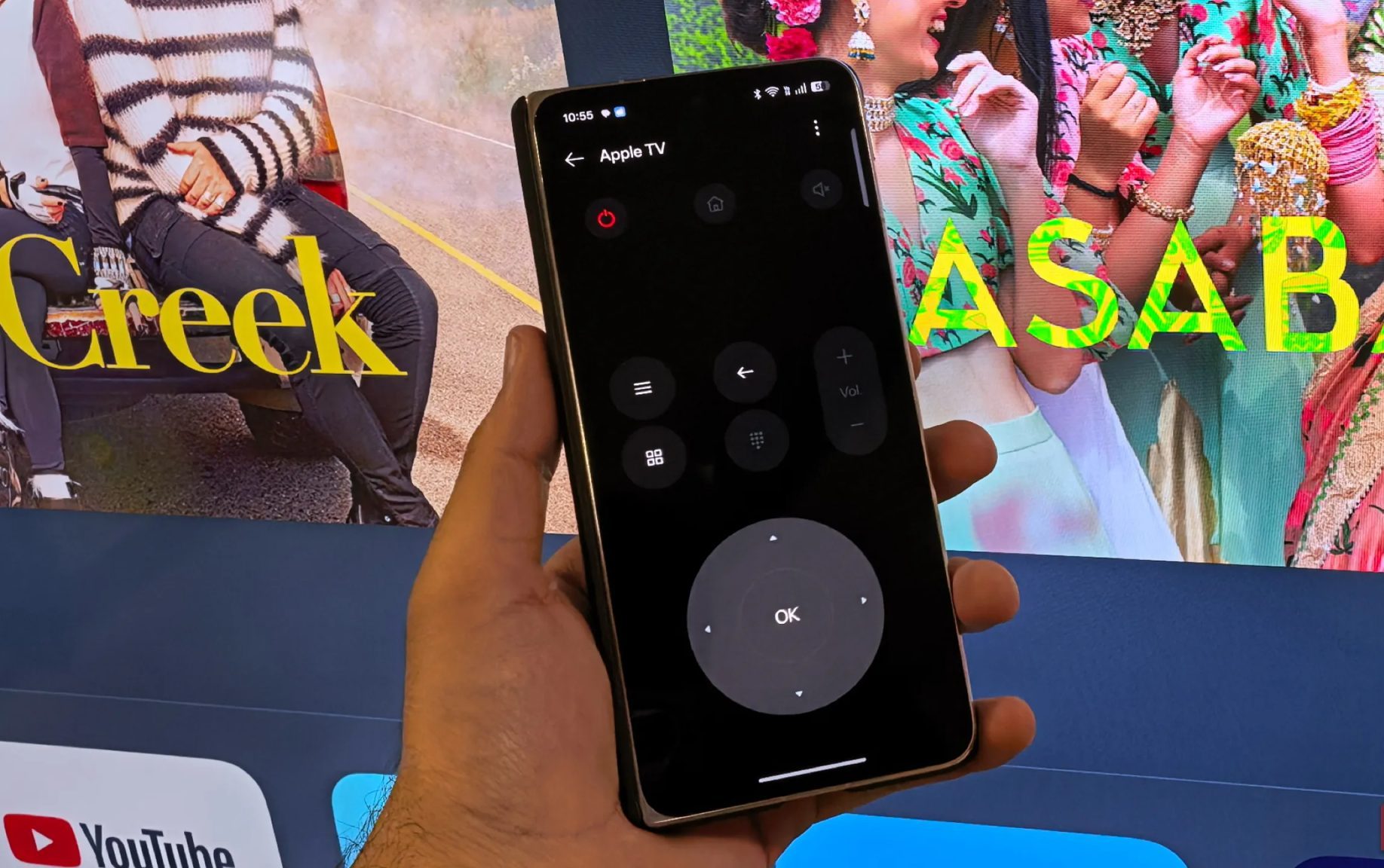 Apple TV na Oppo Find N5 -smartphone