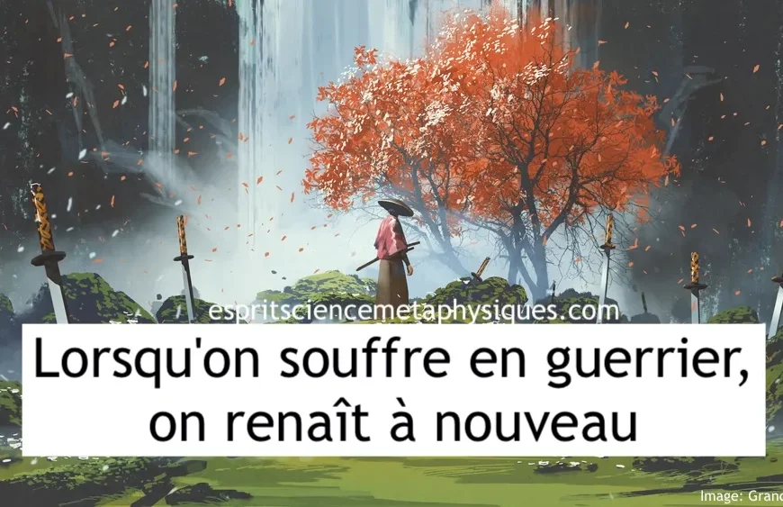 Když trpíme jako válečníci, jsme znovuzrozeni