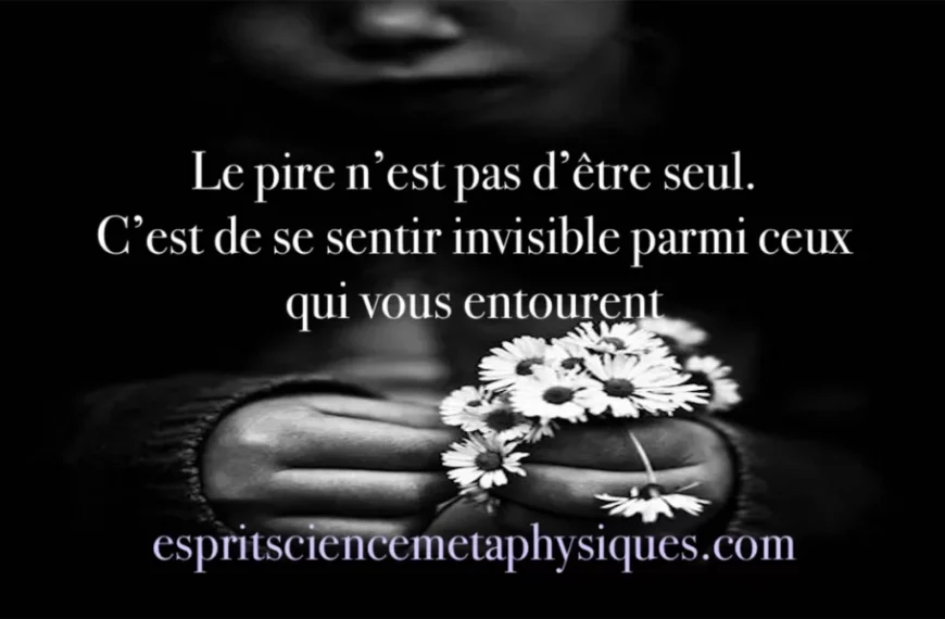 Nejhorší je nebýt sám. Mezi lidmi kolem vás je to neviditelné